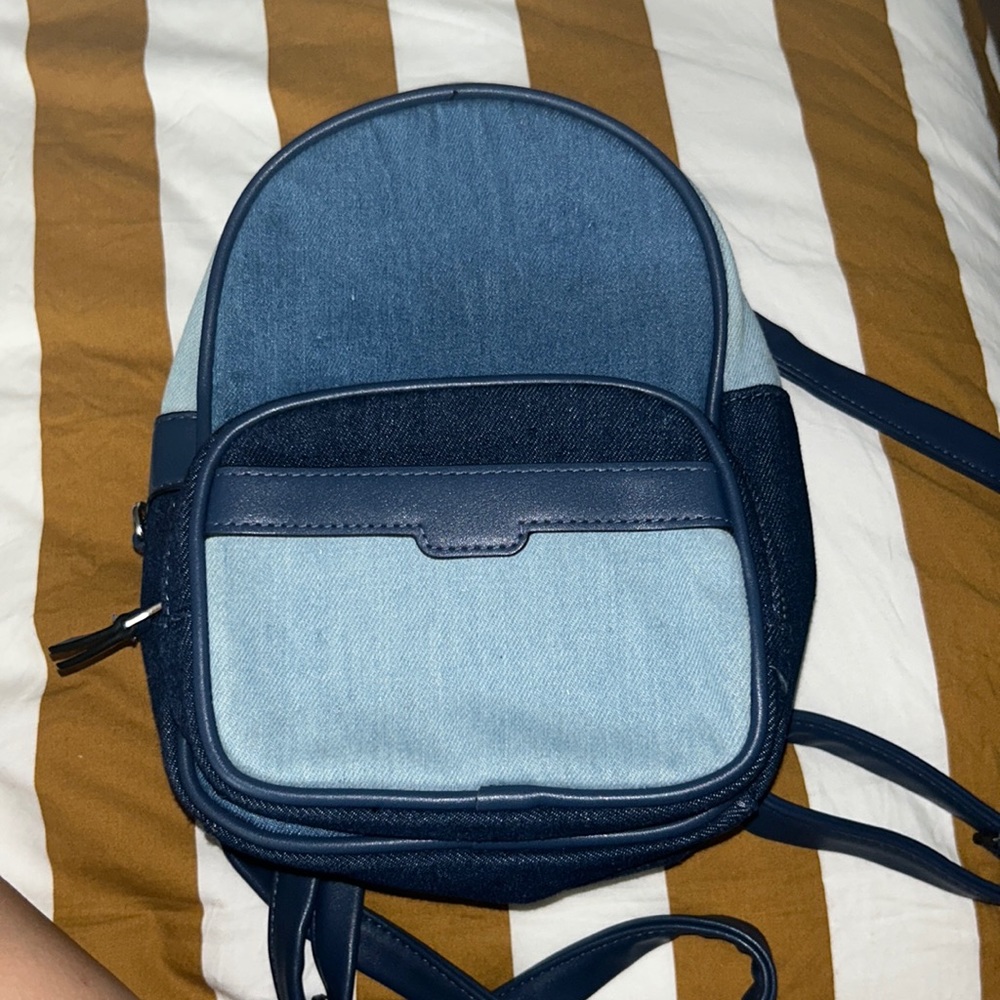 Denim Backpack